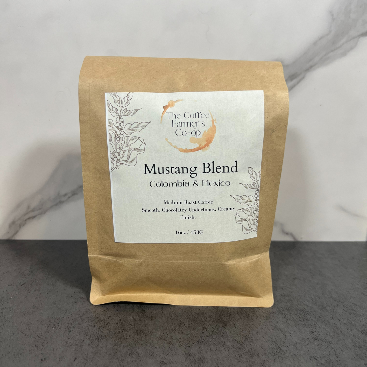 Mustang Blend Coffee The Coffee Farmer's Co-op